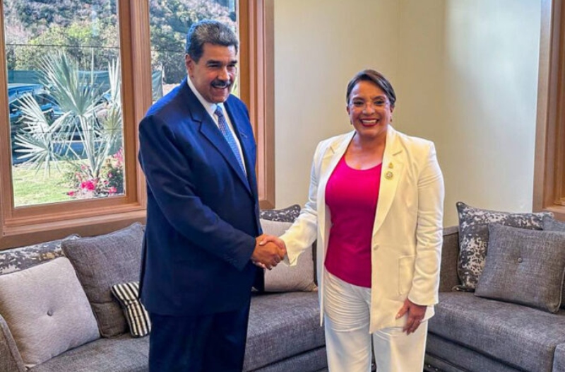 La presidenta Xiomara Castro respalda a Nicolás Maduro frente a la presión internacional